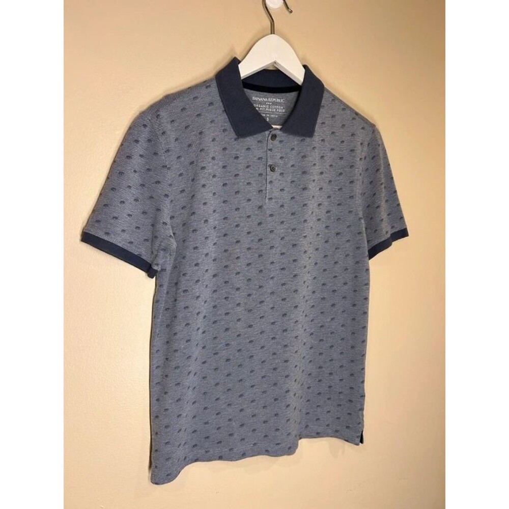 Banana Republic Organic Cotton Men's Small Slim Fit Polo